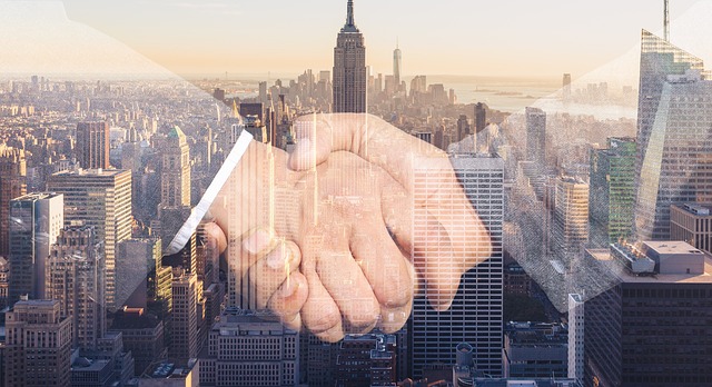 Business handshake representing vetted, trusted firms